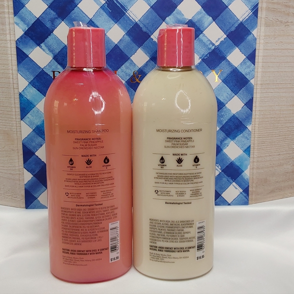 Bath & Body Works Pink Pineapple Sunrise Shampoo and Conditioner Set - Picture 5 of 16